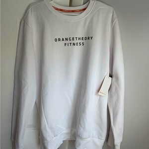 Orangetheory Fitness White Sweatshirt